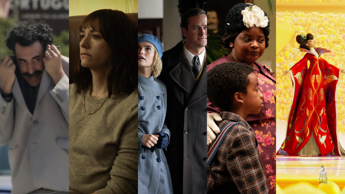 Review: Borat Subsequent Moviefilm, On the Rocks, Rebecca, The Witches, and Over the Moon