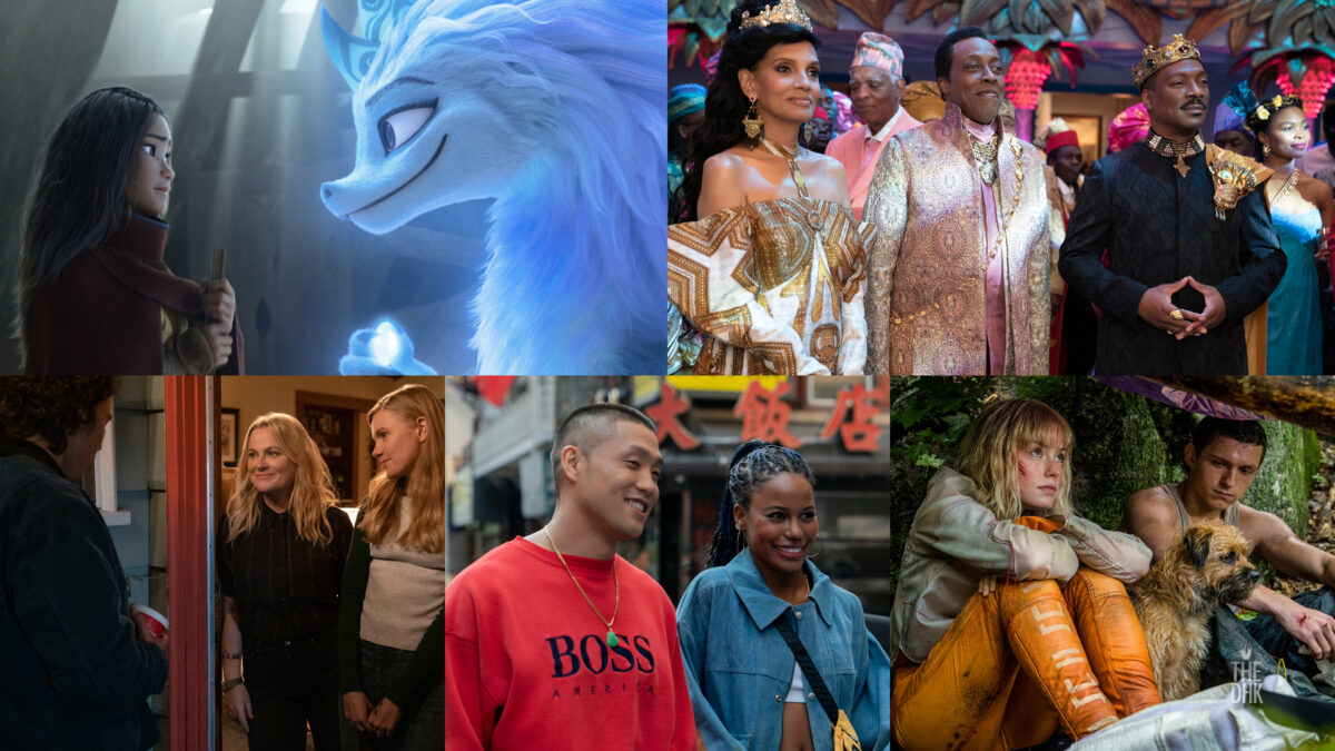 Review: Raya and the Last Dragon, Coming 2 America, Moxie!, Boogie, and Chaos Walking